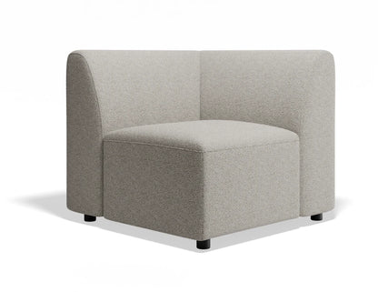 Atticus Modular Sofa Section - Corner - Oyster Grey