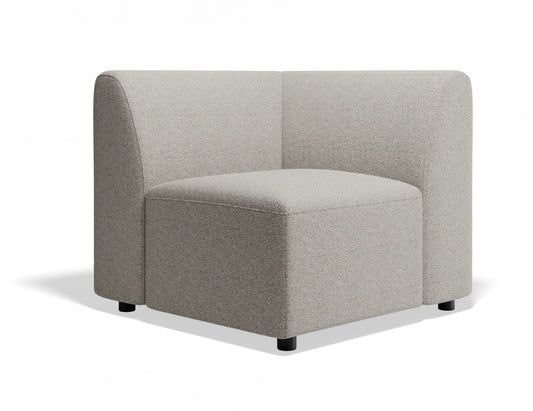 Atticus Modular Sofa Section - Corner - Oyster Grey