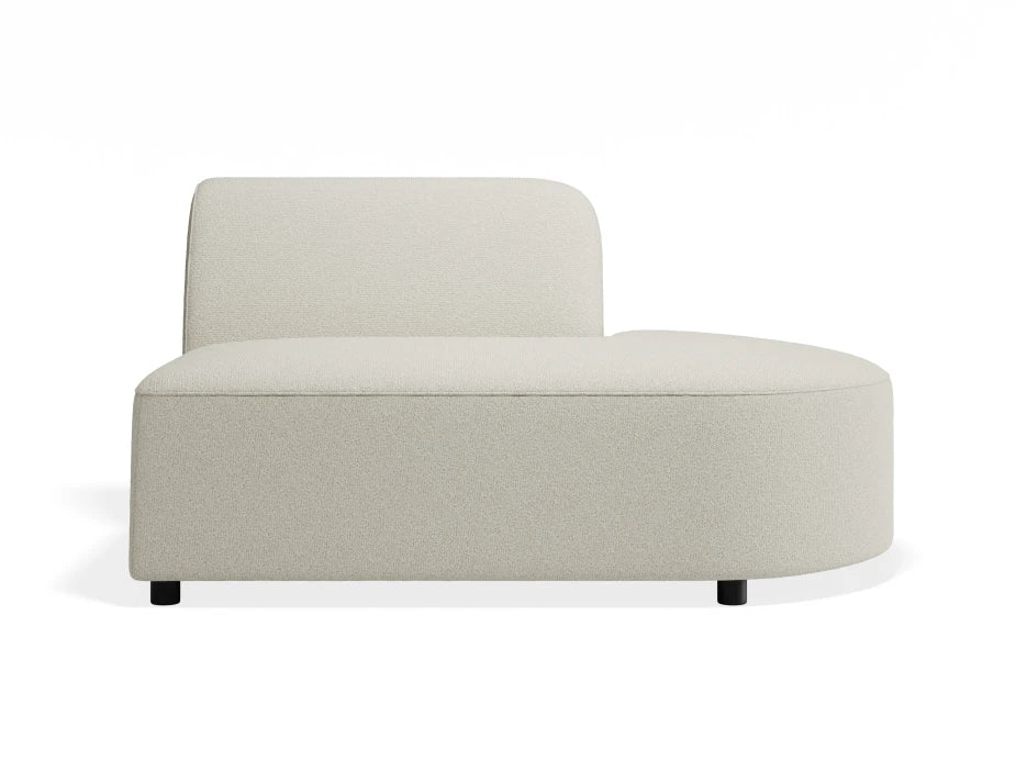 Atticus Modular Sofa Section - Right Open End - Ivory Cream
