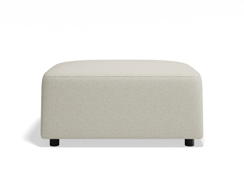 Atticus Ottoman - Ivory Cream