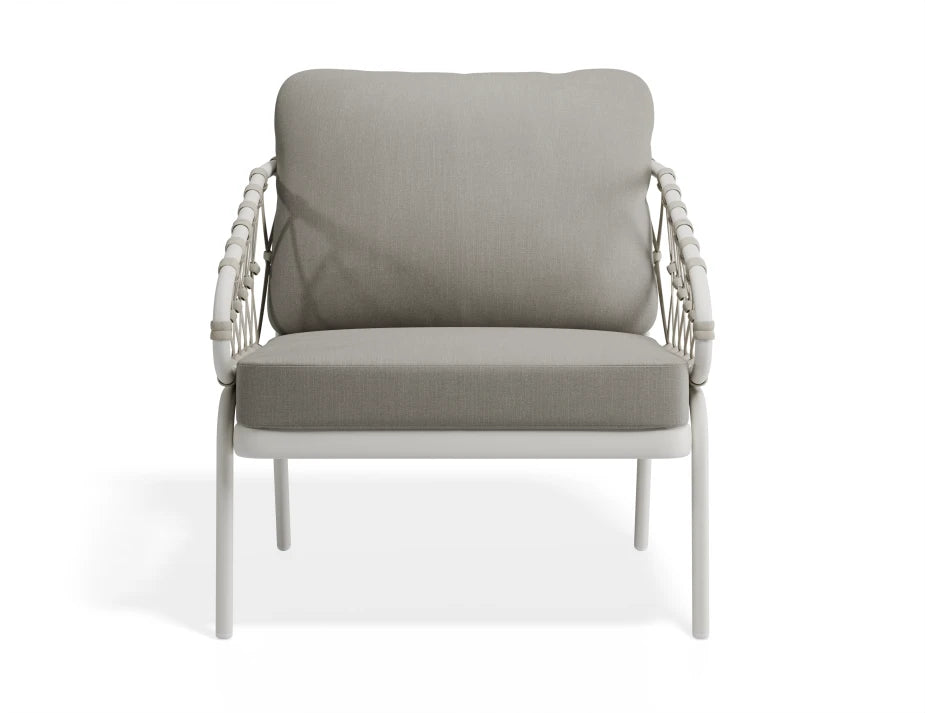 Kara Lounge Chair - Outdoor - Single - White