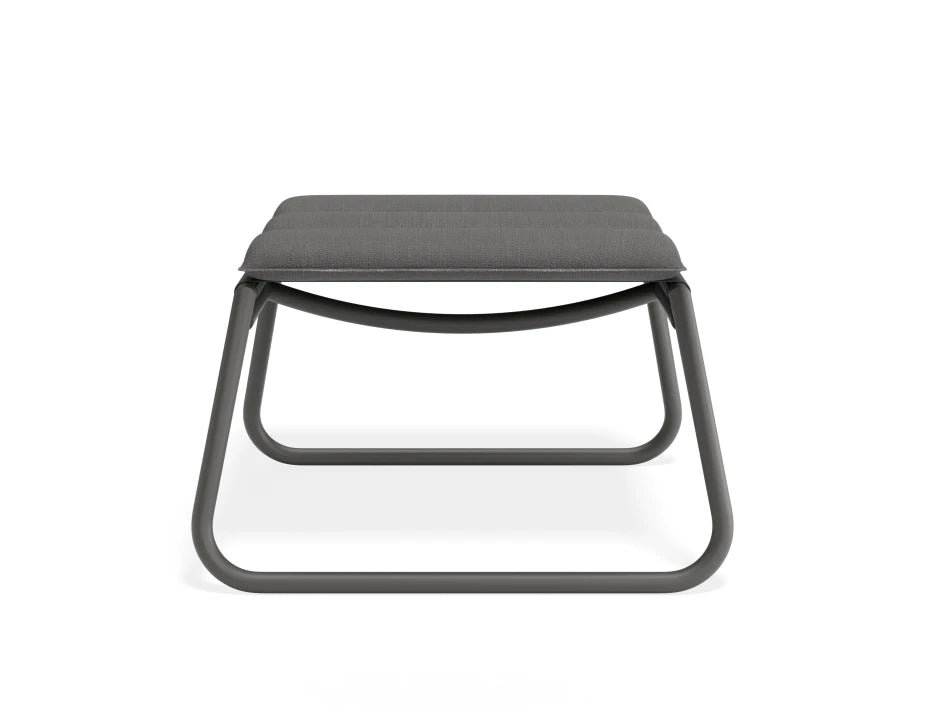 Paloma Footrest - Outdoor - Charcoal