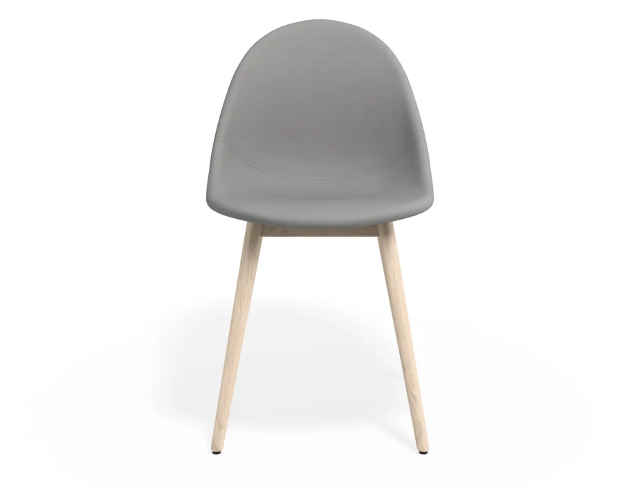 Pebble Fabric Light Grey Upholstered Chair