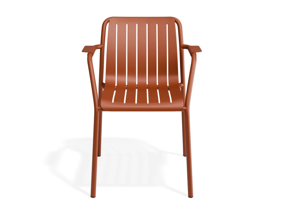 Roku Armchair - Outdoor - Papaya