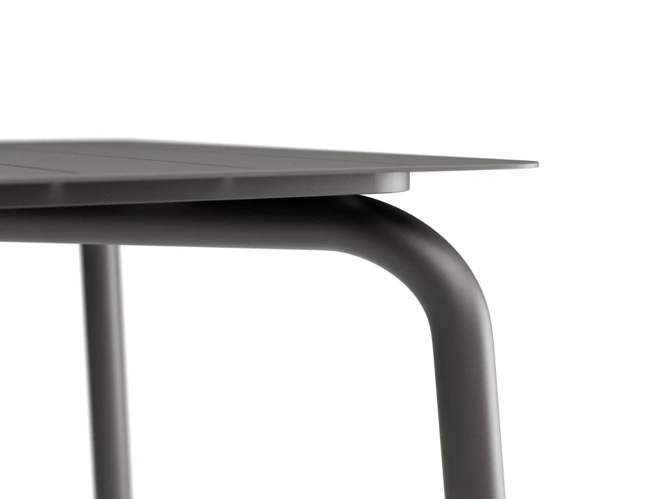 Roku Dining Table 90cm - Outdoor - Charcoal