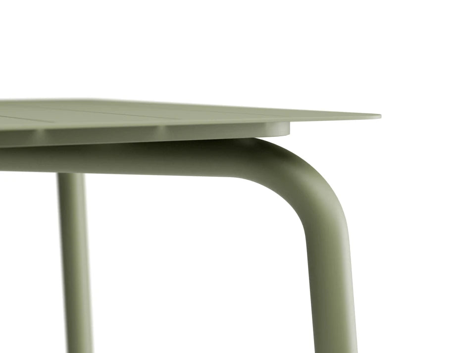 Roku Dining Table 90cm - Outdoor - Eucalyptus Green