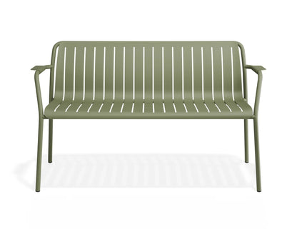 Roku Garden Bench 125cm - Outdoor - Eucalyptus Green