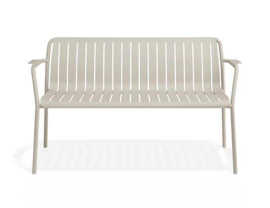 Roku Garden Bench 125cm - Outdoor - Matte Latte