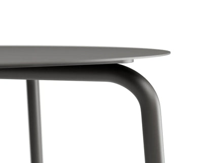 Roku Round Dining Table 120cm - Outdoor - Charcoal