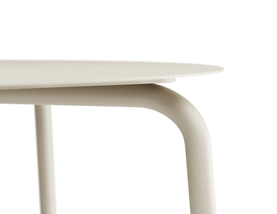 Roku Round Dining Table 120cm - Outdoor - Latte
