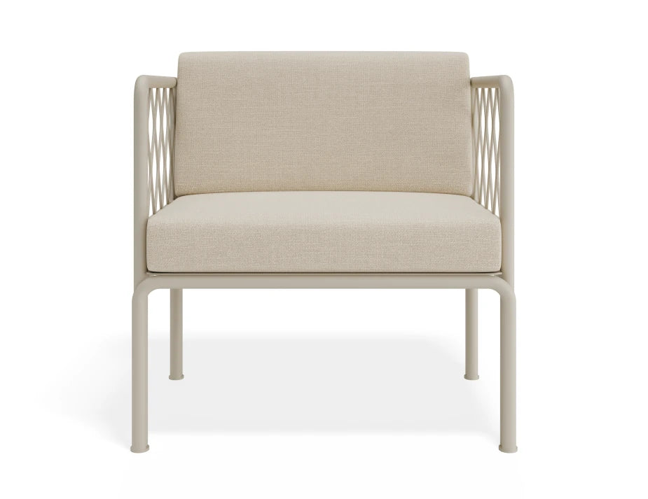 Seville Lounge Chair - Latte - Outdoor