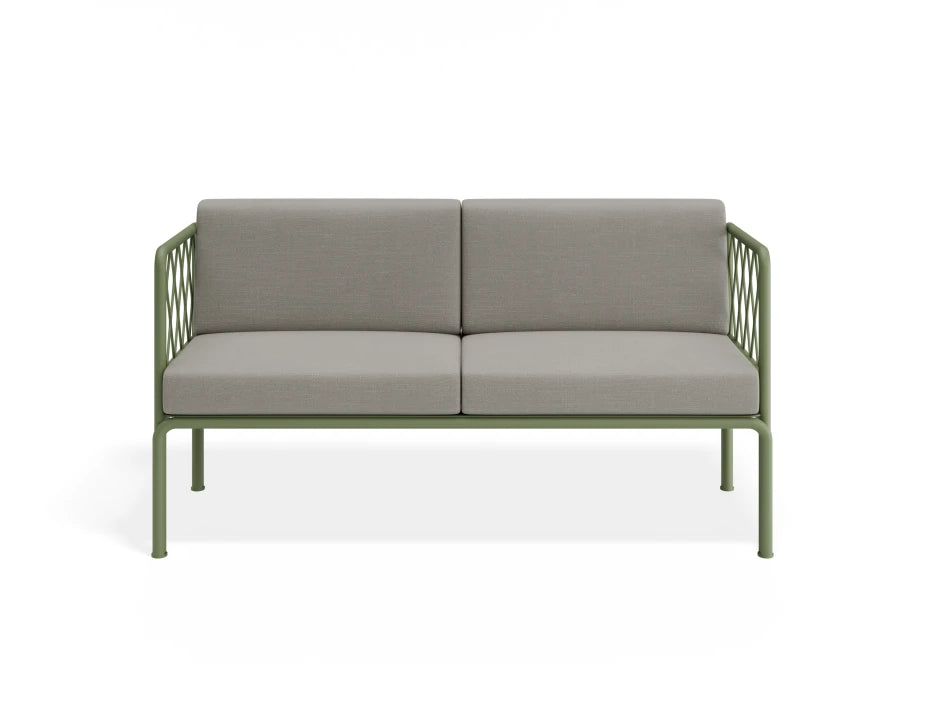 Seville 2 Seater Sofa - Eucalyptus Green - Outdoor