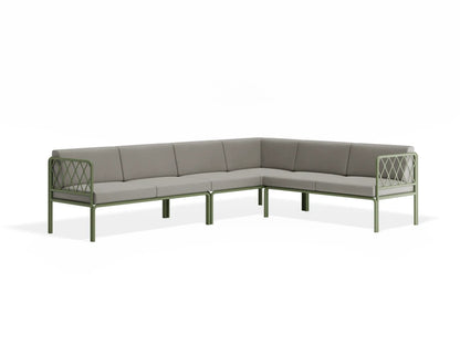 Seville Config D Corner Sofa - Eucalyptus Green - Outdoor