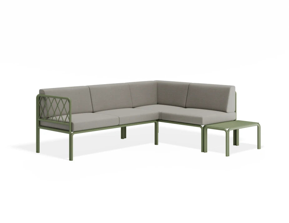 Seville Config G Corner Sofa - Eucalyptus Green - Outdoor