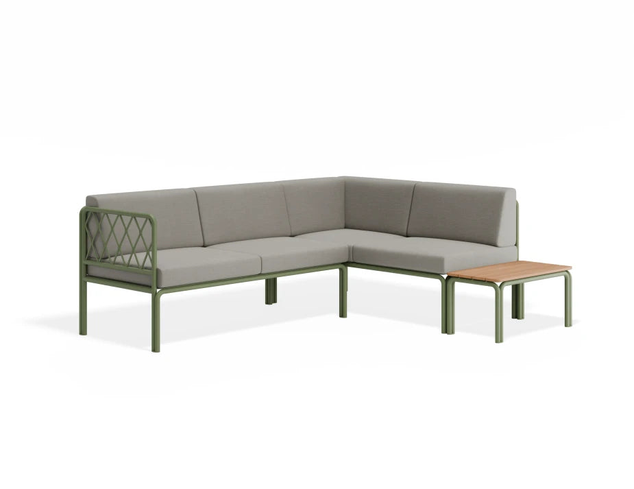 Seville Config G Corner Sofa - Eucalyptus Green - Outdoor