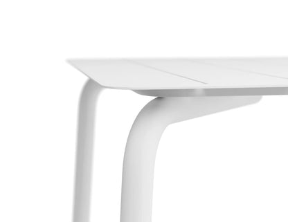 Roku Dining Table 160cm - Outdoor - White