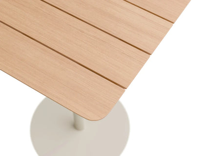 Roku High Bar Teak Table - Outdoor - Latte