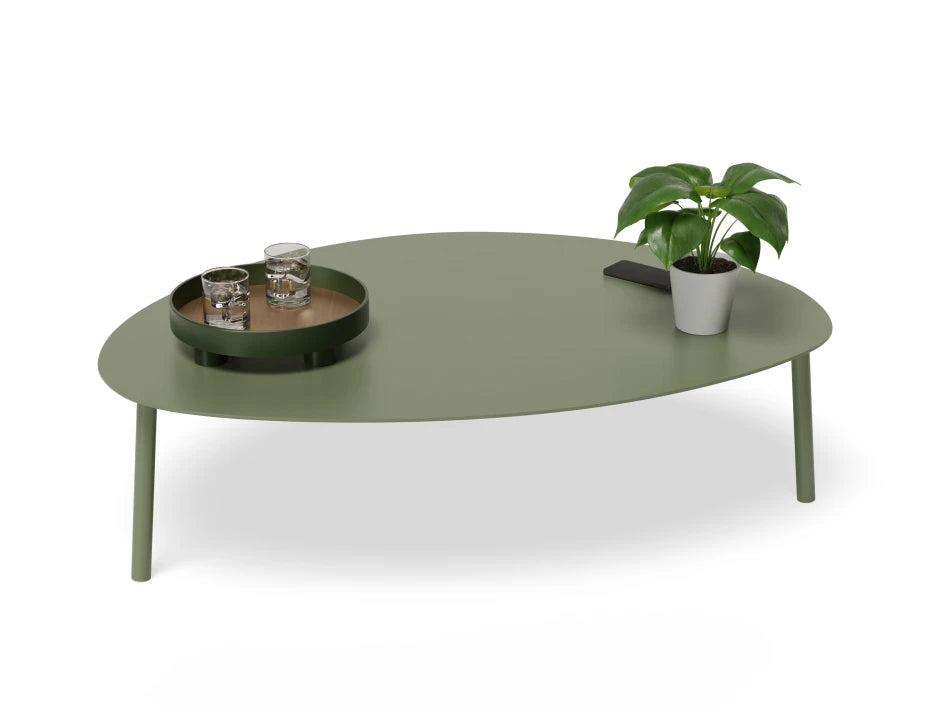 Cetara Coffee Table - Outdoor - Large - Eucalyptus Green