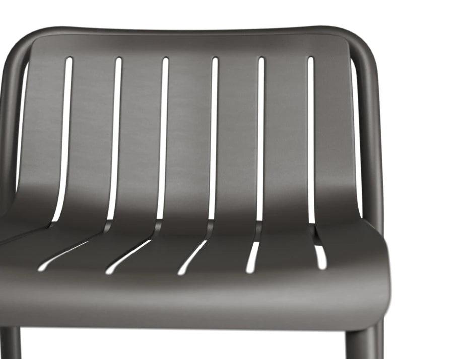 Roku Bar Stool - Outdoor - Charcoal