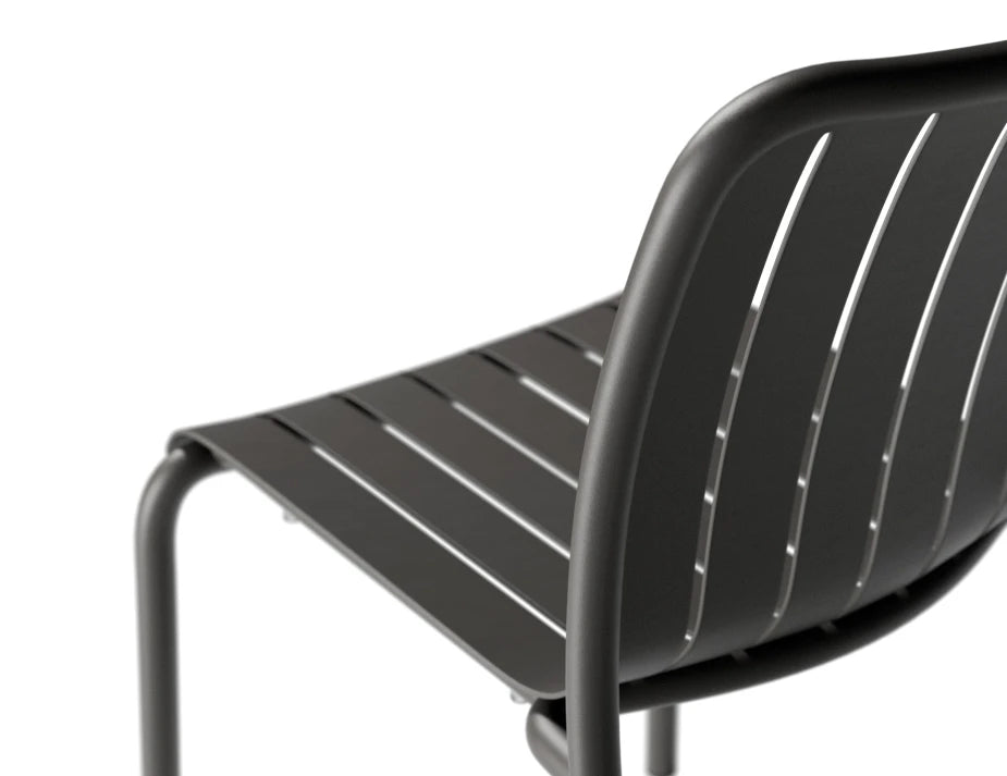Roku Dining Chair - Outdoor - Charcoal