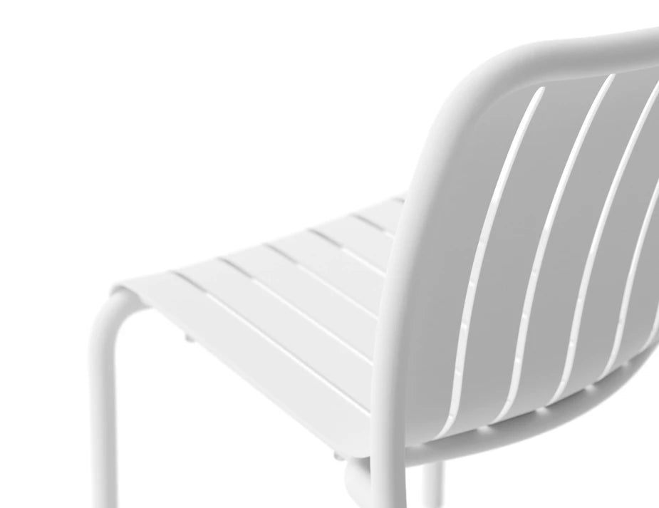 Roku Dining Chair - Outdoor - White