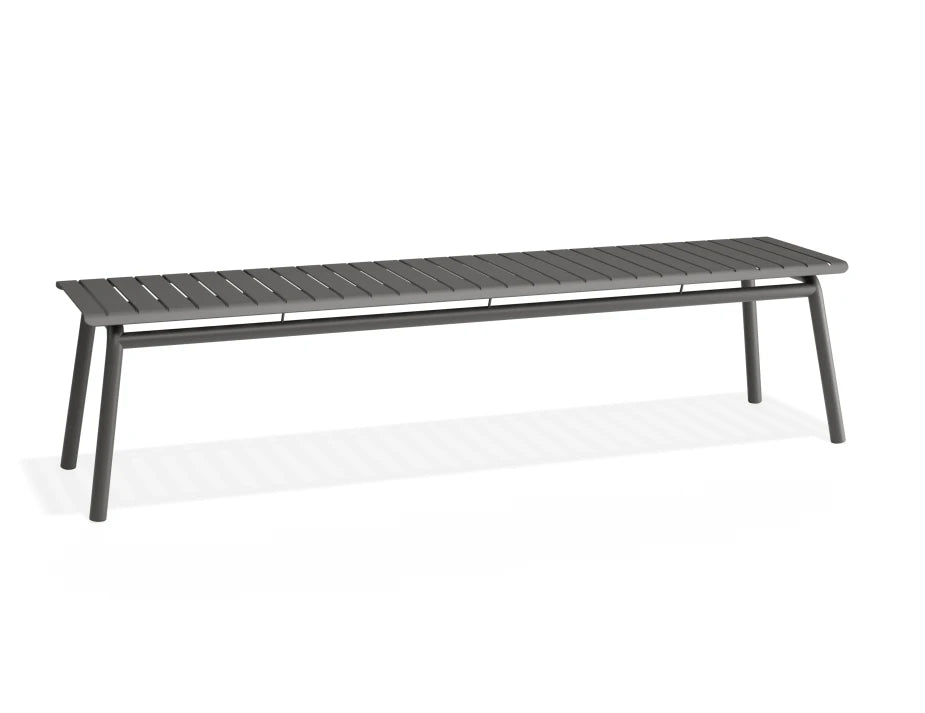 Roku Bench 190cm - Outdoor - Charcoal