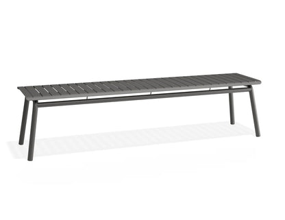 Roku Bench 190cm - Outdoor - Charcoal