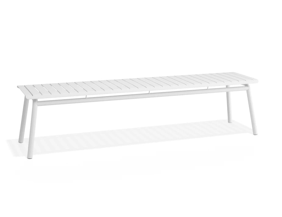 Roku Bench 190cm - Outdoor - White