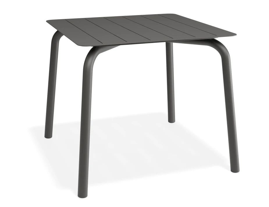 Roku Dining Table 90cm - Outdoor - Charcoal