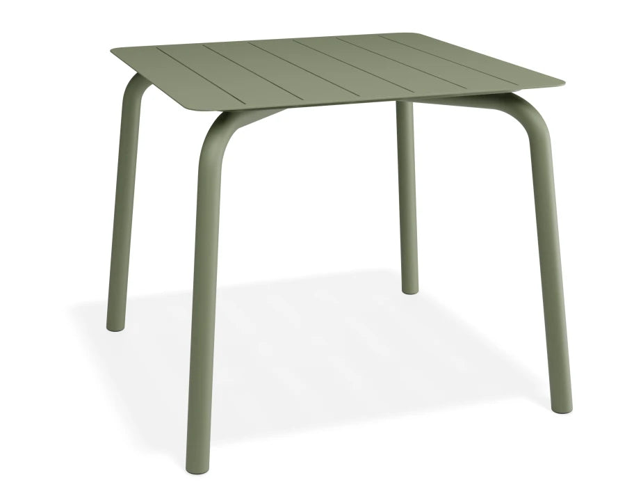 Roku Dining Table 90cm - Outdoor - Eucalyptus Green