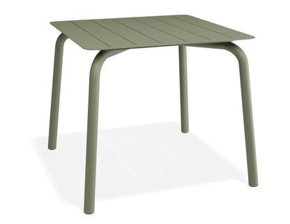 Roku Dining Table 90cm - Outdoor - Eucalyptus Green
