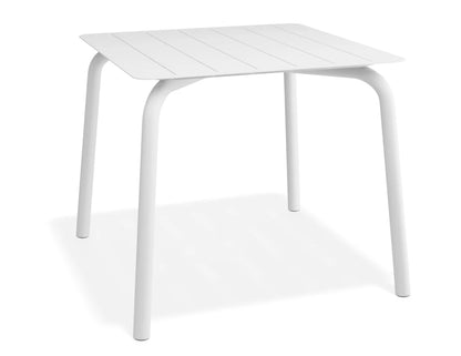 Roku Dining Table 90cm - Outdoor - White