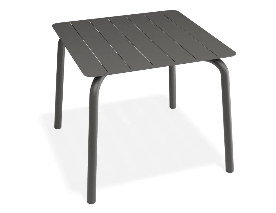 Roku Dining Table 90cm - Outdoor - Charcoal