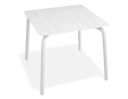 Roku Dining Table 90cm - Outdoor - White