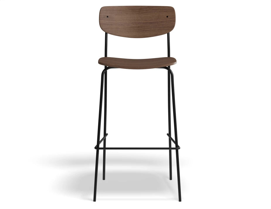 Rylie Bar Stool - American Walnut