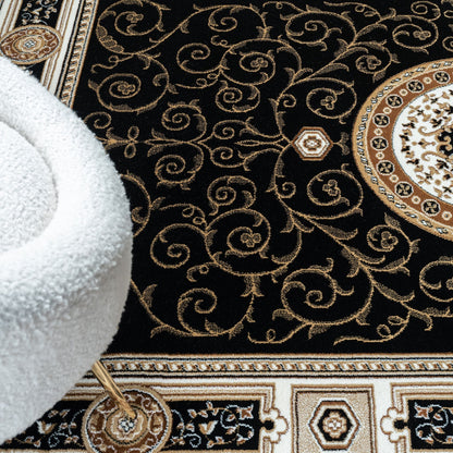 Estate 511 Black Traditional, Classic Rug