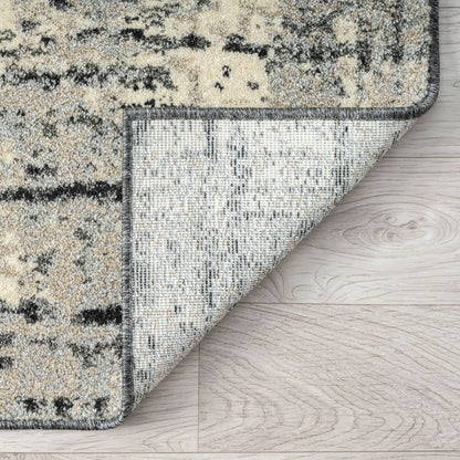 Astor 482 Ebony Abstract Rug