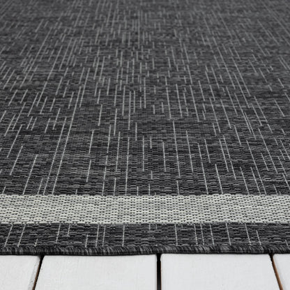Alfresco 426 Shadow Indoor Outdoor Indoor/Outdoor, Flatweave Hallway Runner