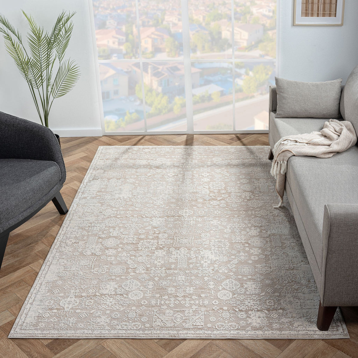 Oxford 564 Cream Classic Rug