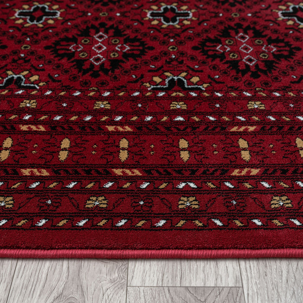 Royal 521 Red Traditional, Classic Hallway Runner