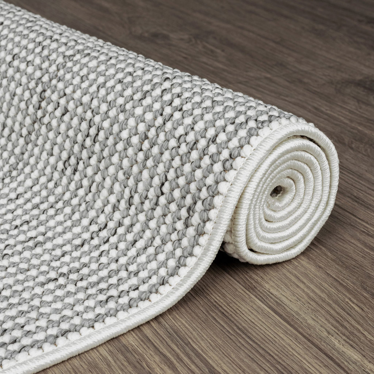 Solace 196 Steel Flatweave Rug