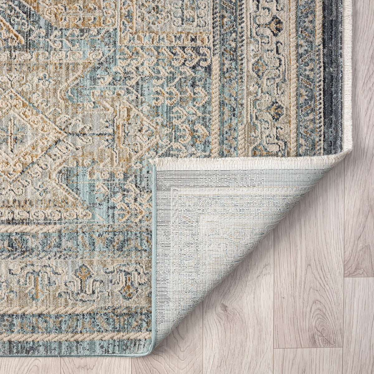 Aubrey 6752 Charcoal Abstract, Traditional Rug