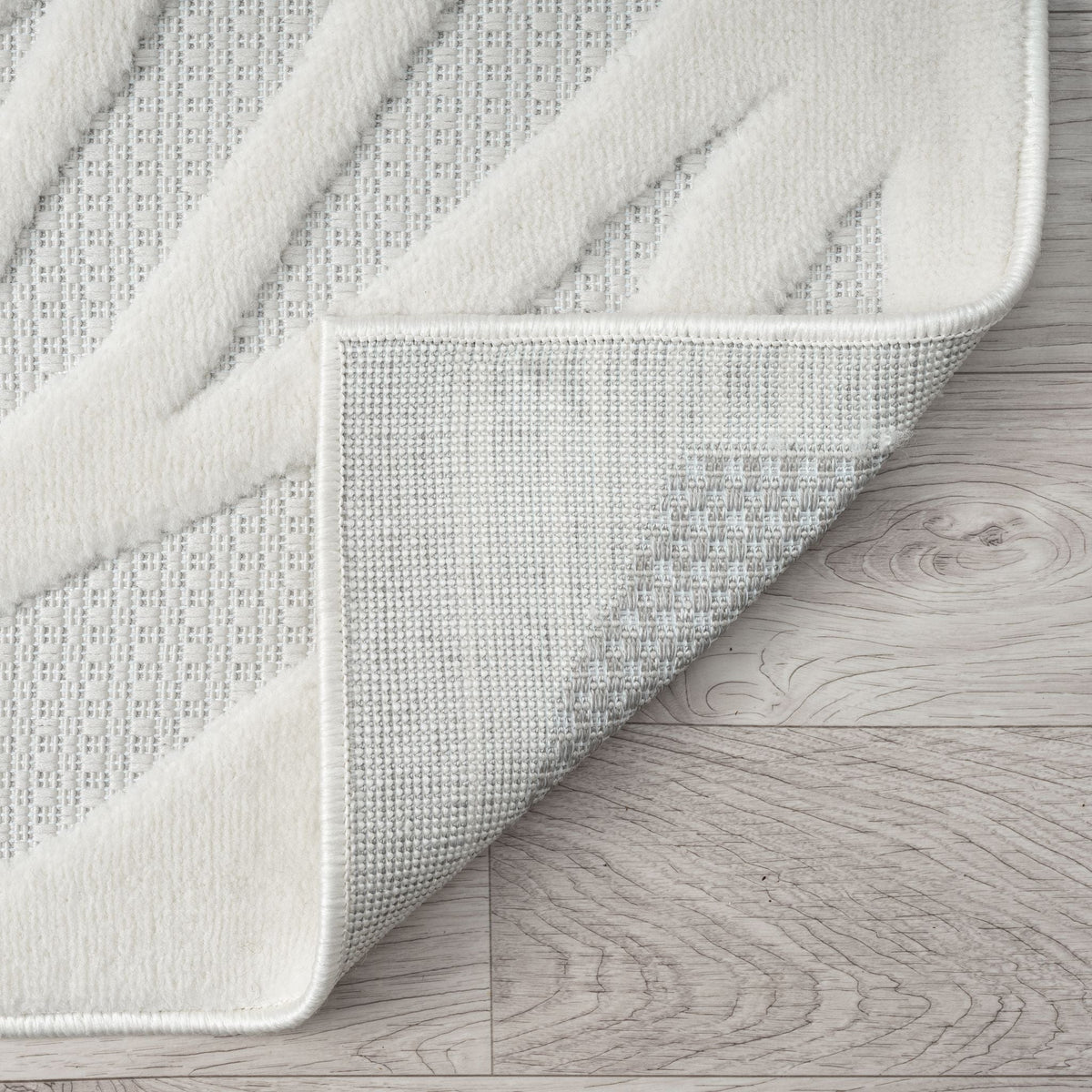 Calm 415 Ivory Geometric Rug