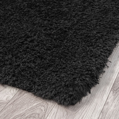 Fleecy 397 Ebony Shaggy Rug