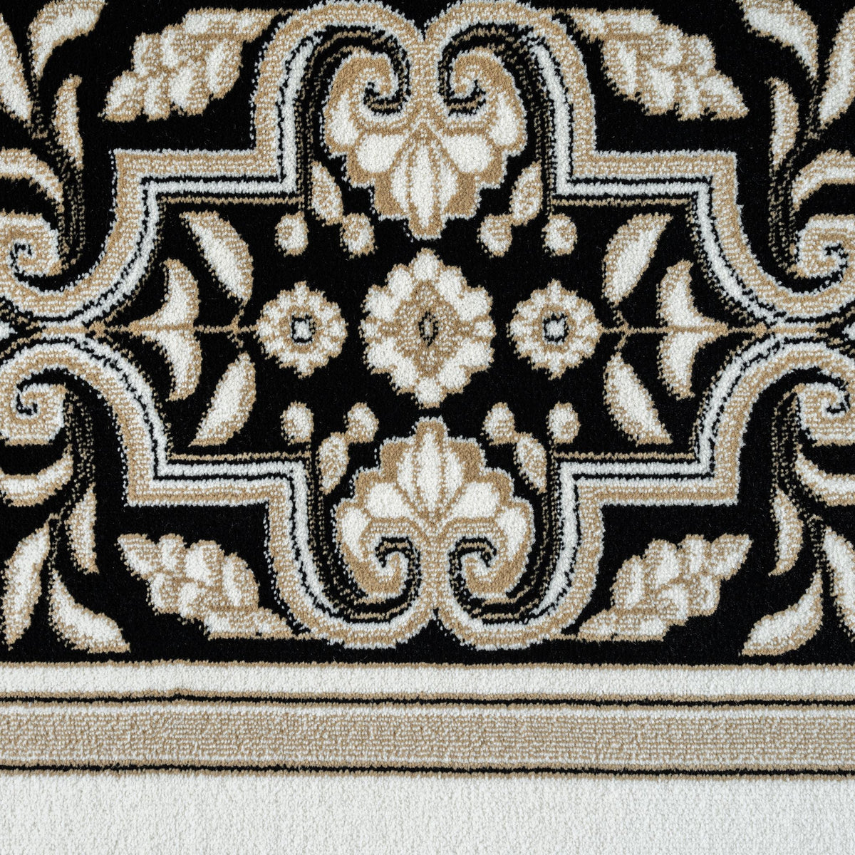 Royal 523 Black Traditional, Classic Rug