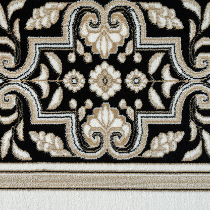 Royal 523 Black Traditional, Classic Rug