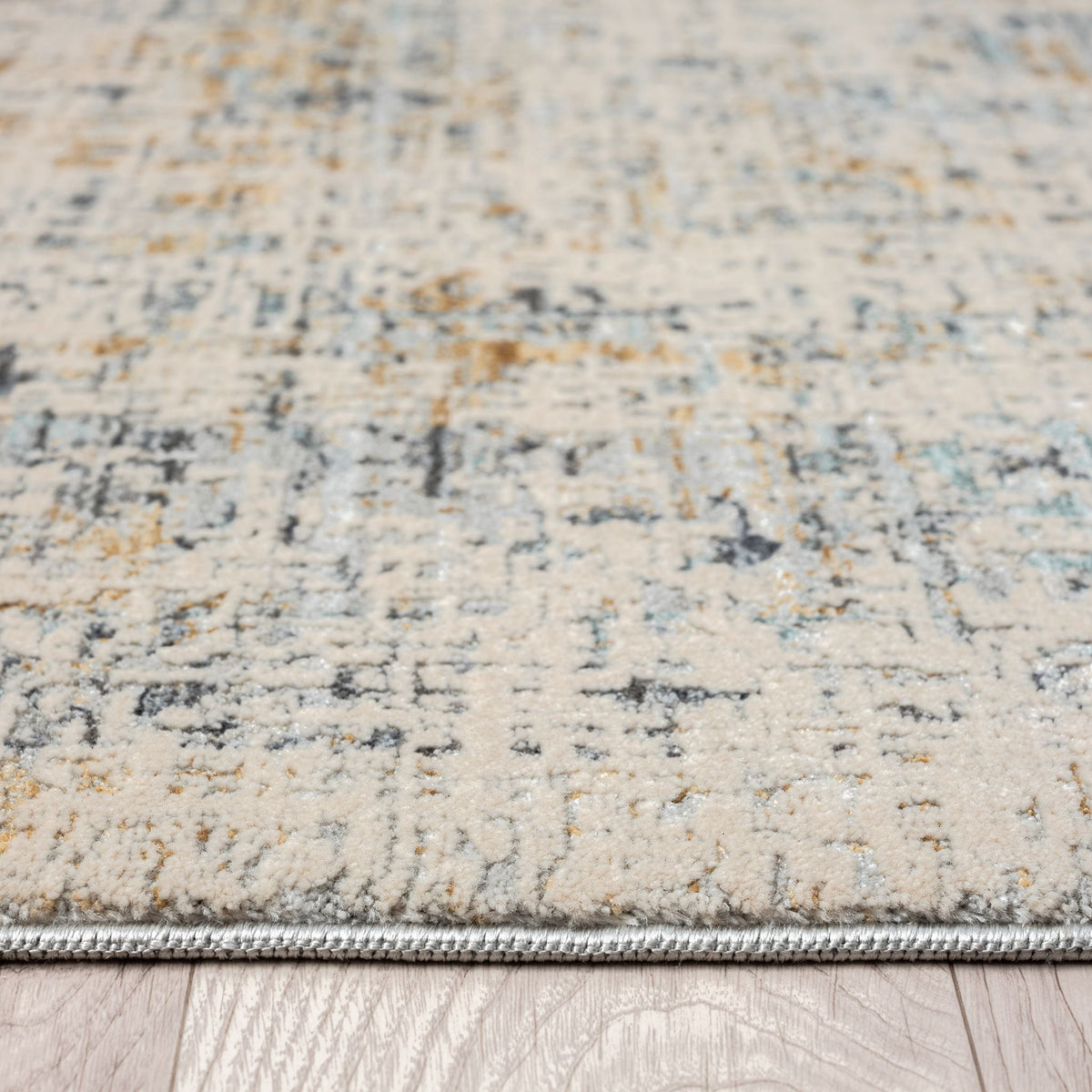 Aubrey 6738 Sand Abstract, Traditional Rug