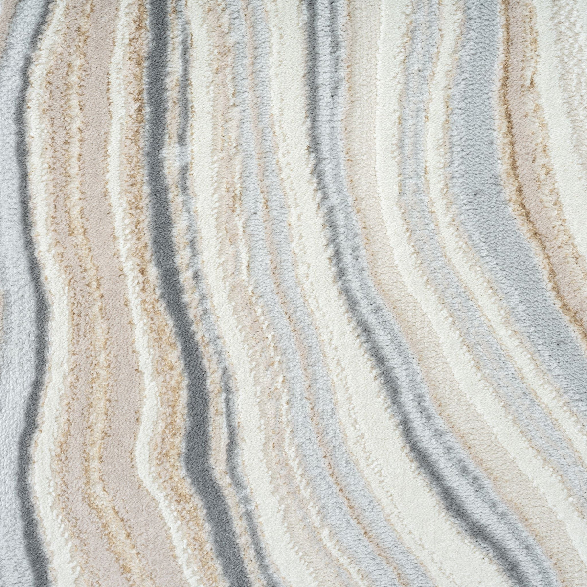 Amber 185 Stone Abstract, Geometric Rug