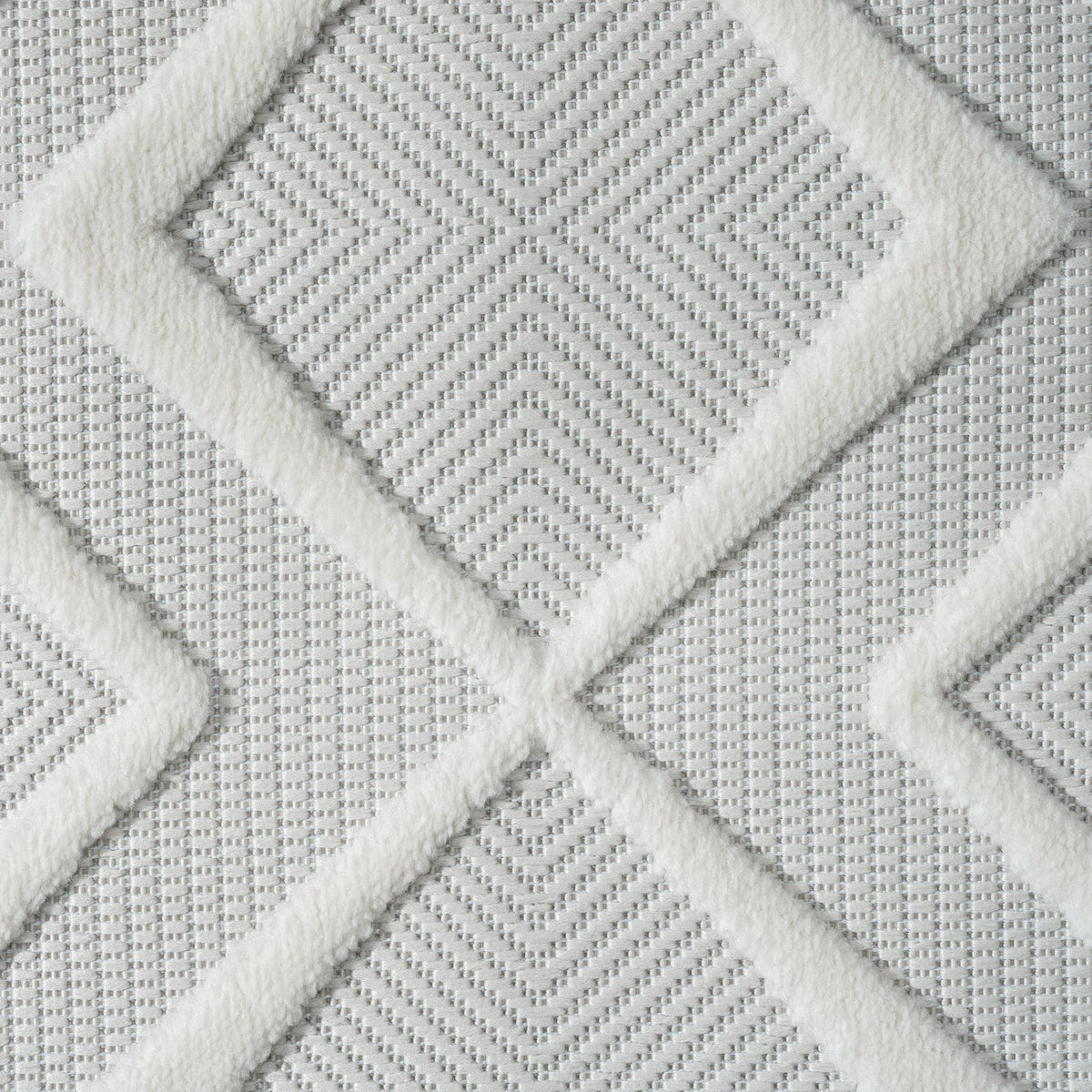 Calm 417 Pearl Geometric Rug