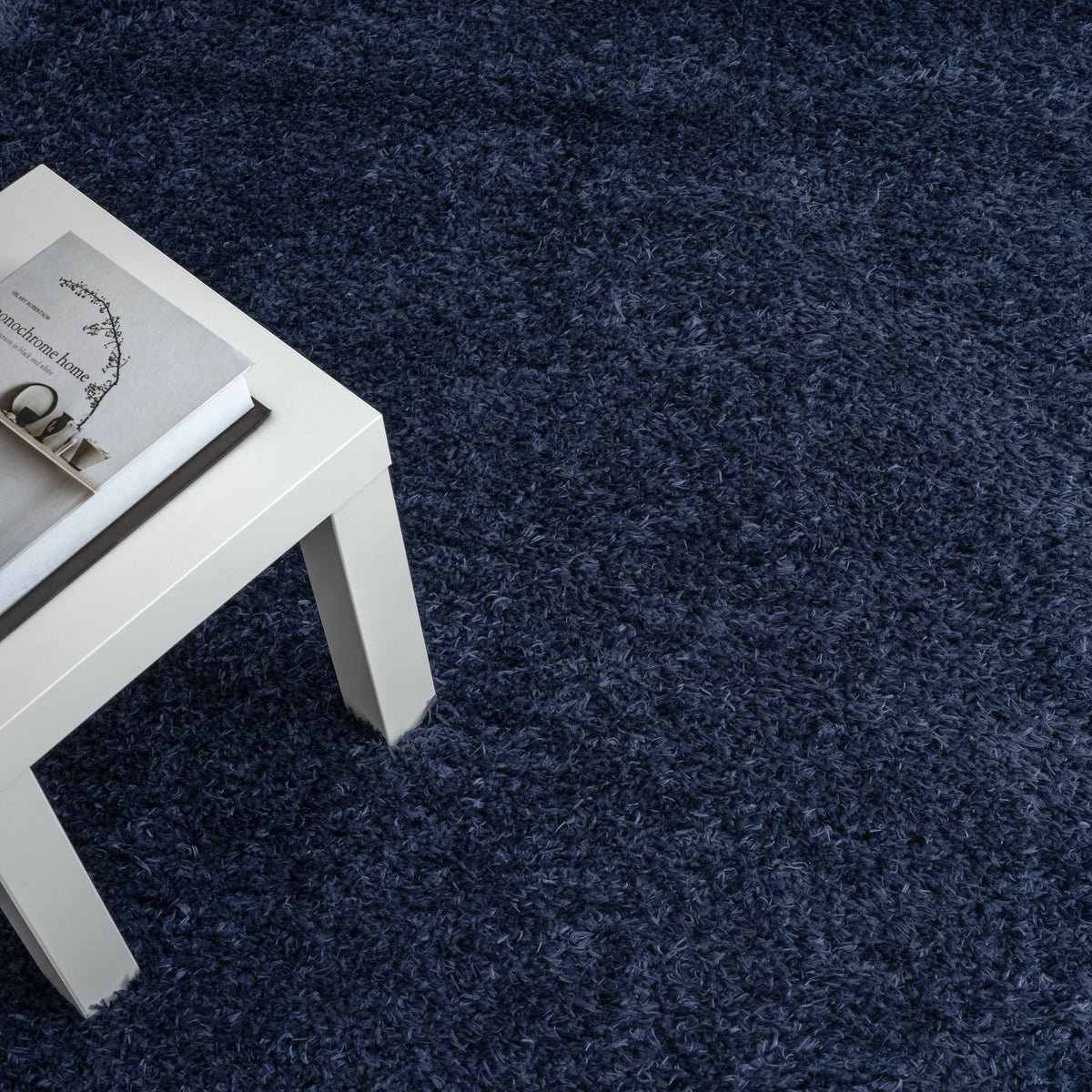 Fleecy 396 Navy Shaggy Rug